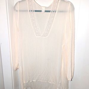 H&M Sheer Blouse - Size 8